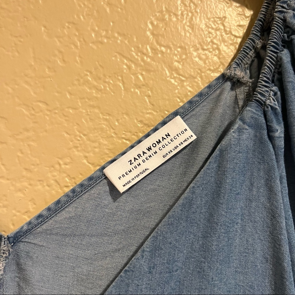 Zara Ruffle Button Top - Picture 8 of 8